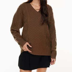 Aritzia Peggy V-Neck Sweater